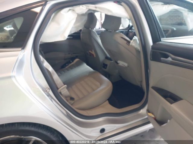 3FA6P0LU7JR208906 Ford Fusion Hybrid Se