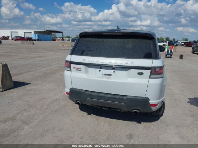 SALWV2EF3GA560872 Land Rover Range Rover Sport 5.0l V8 Supercharged Autobiography