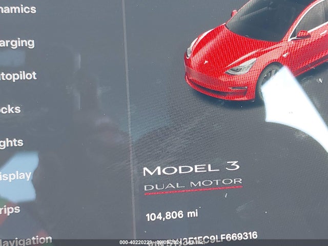2020 TESLA MODEL 3 5YJ3E1EC9LF669316 Photo 6