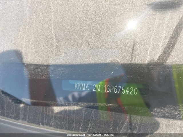 KNMAT2MT1GP675420 Nissan Rogue S/sl/sv