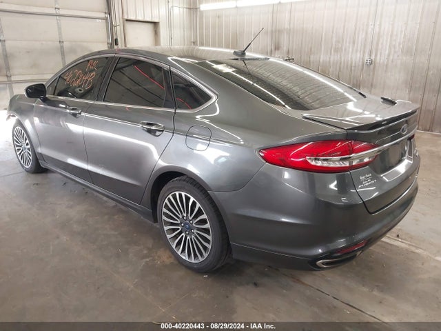 Ford Fusion Titanium 2018 3FA6P0D9XJR188466 Image 3