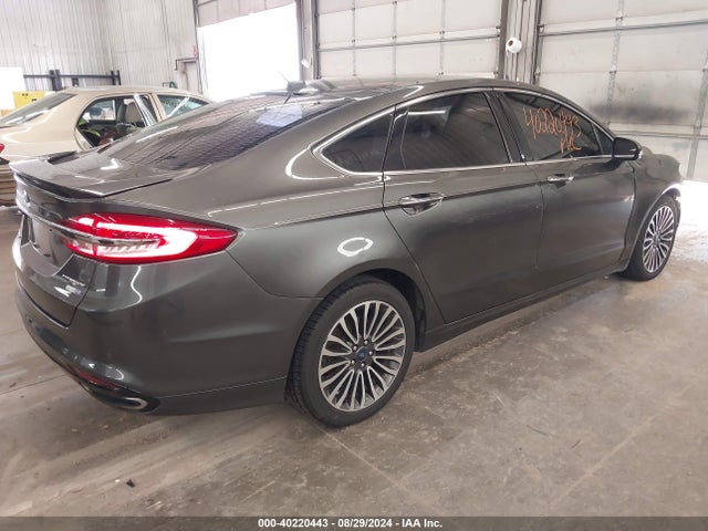 Ford Fusion Titanium 2018 3FA6P0D9XJR188466 Image 4