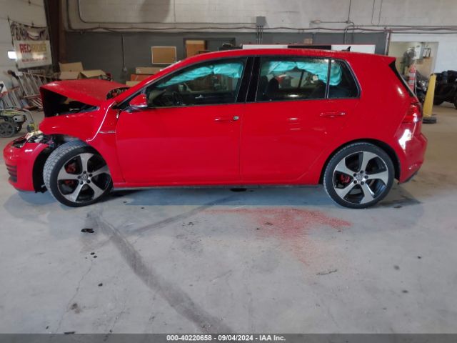 3VW5T7AU1FM049296 Volkswagen Golf Gti 2.0t S 4-door