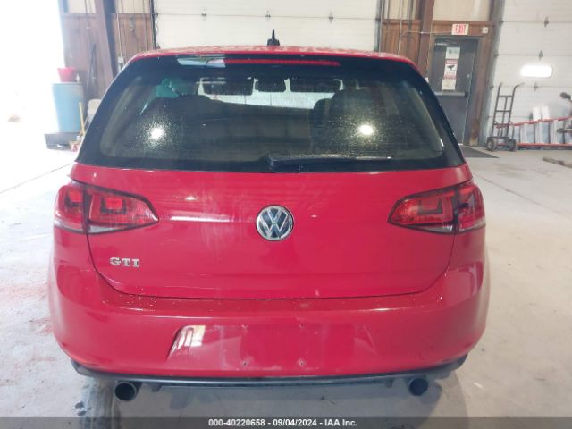 3VW5T7AU1FM049296 Volkswagen Golf Gti 2.0t S 4-door