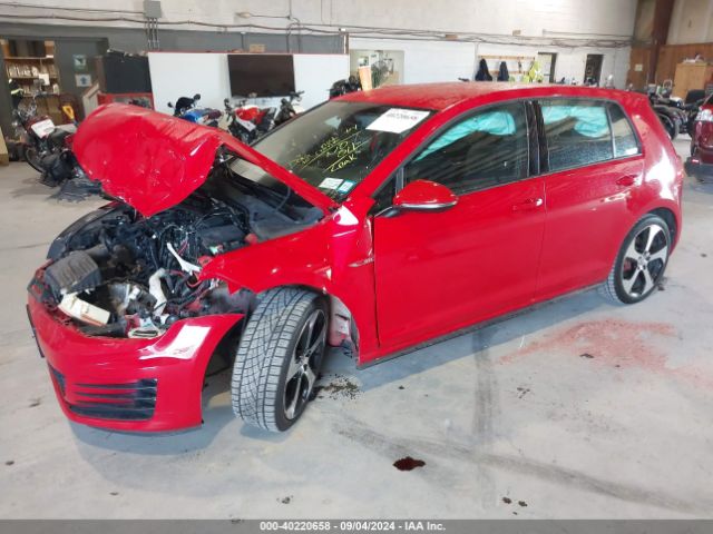 3VW5T7AU1FM049296 Volkswagen Golf Gti 2.0t S 4-door