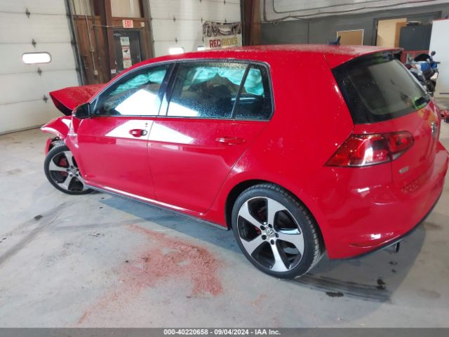 3VW5T7AU1FM049296 Volkswagen Golf Gti 2.0t S 4-door