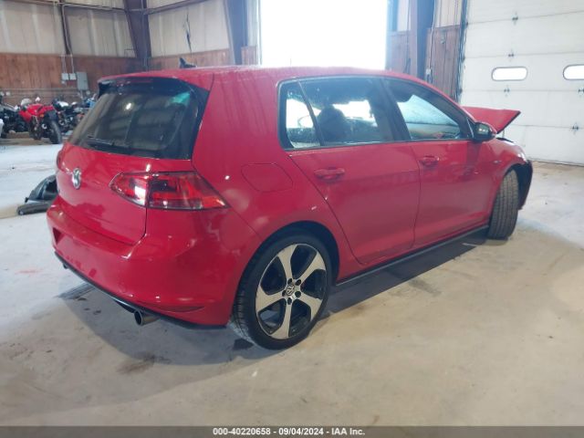 3VW5T7AU1FM049296 Volkswagen Golf Gti 2.0t S 4-door