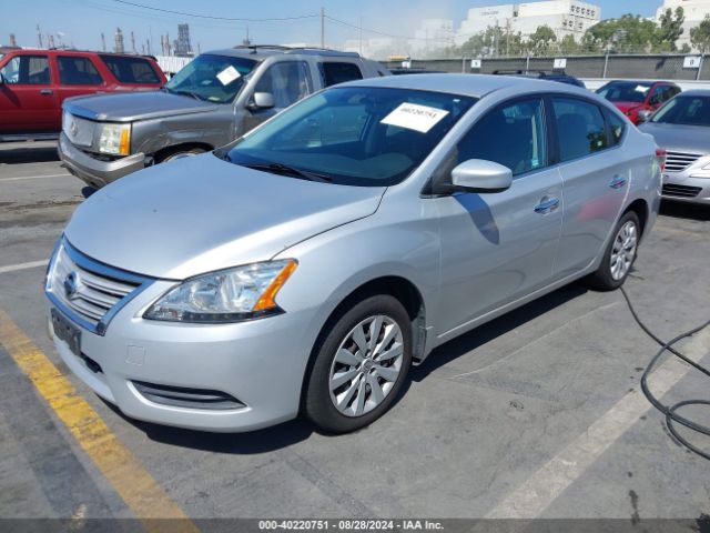 3N1AB7AP0EL672091 Nissan Sentra Fe+ S/fe+ Sv/s/sl/sr/sv