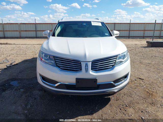 2LMTJ6KR8GBL76558 Lincoln Mkx Select