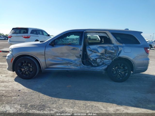 1C4RDHAG6MC825308 Dodge Durango Sxt Plus Rwd