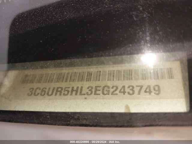 3C6UR5HL3EG243749 RAM 2500 Tradesman