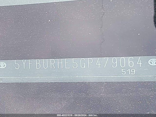 Toyota Corolla S Plus 2016 5YFBURHE5GP479064 Image 17