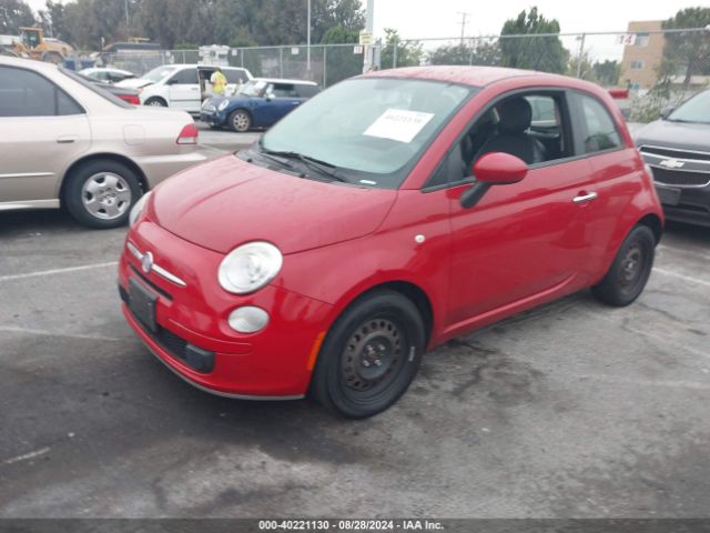 2012 FIAT 500 3C3CFFAR2CT383124 Photo 1