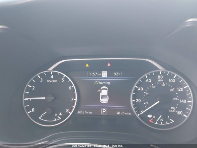 1N4AA6EVXNC509002 Nissan Maxima Sr Xtronic Cvt
