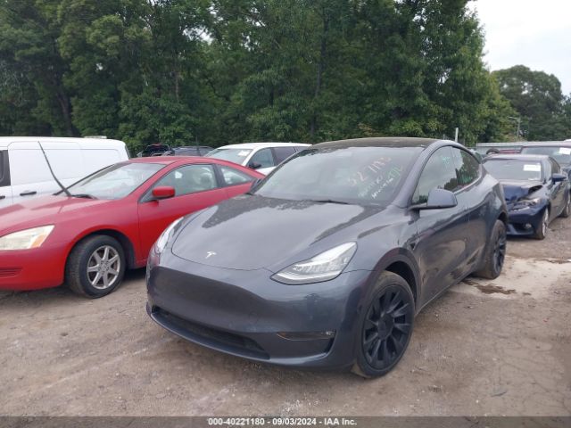 7SAYGDEE4NF327183 Tesla Model Y Long Range Dual Motor All-wheel Drive