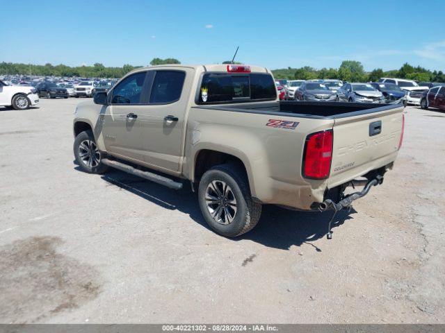 1GCGTDEN3M1223036 Chevrolet Colorado 4wd  Short Box Z71