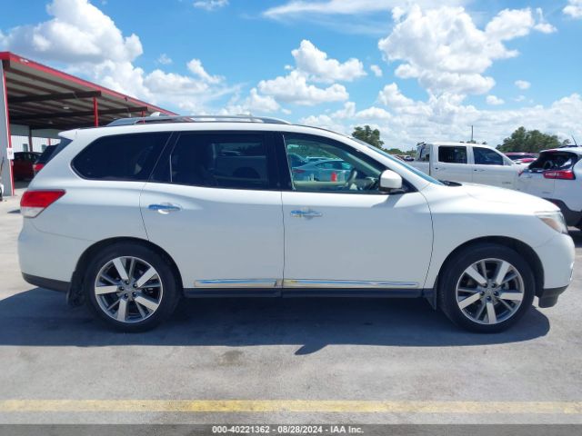 5N1AR2MN6EC666924 Nissan Pathfinder Platinum