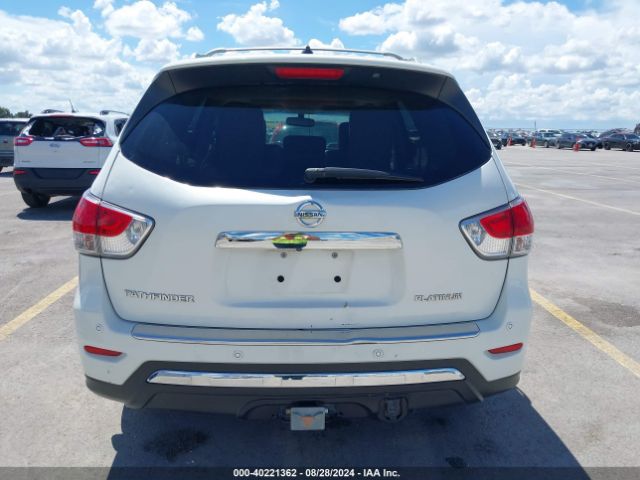 5N1AR2MN6EC666924 Nissan Pathfinder Platinum