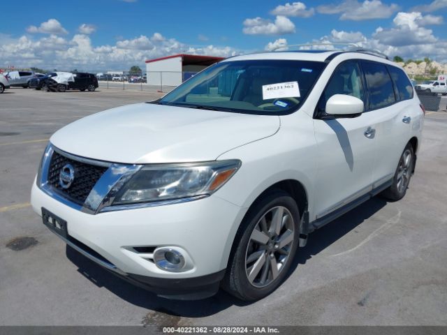 5N1AR2MN6EC666924 Nissan Pathfinder Platinum