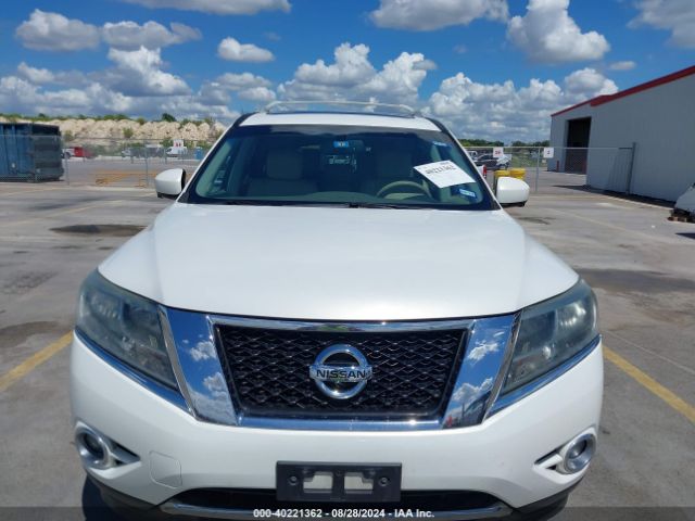 5N1AR2MN6EC666924 Nissan Pathfinder Platinum