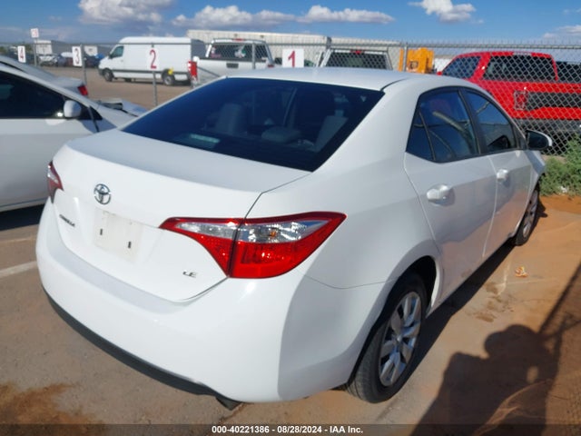 Toyota COROLLA LE 2016 5YFBURHE9GP558186 Image 4