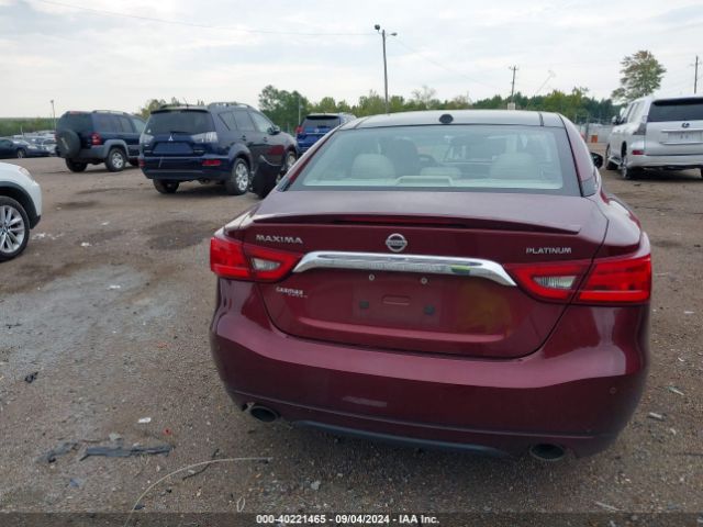 1N4AA6AP0GC401367 Nissan Maxima 3.5 Platinum