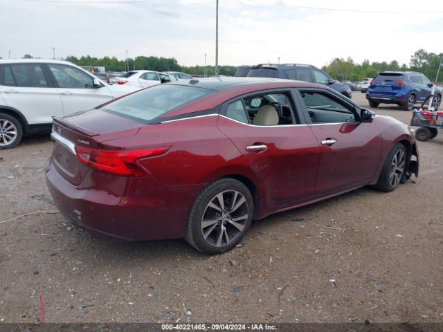 1N4AA6AP0GC401367 Nissan Maxima 3.5 Platinum