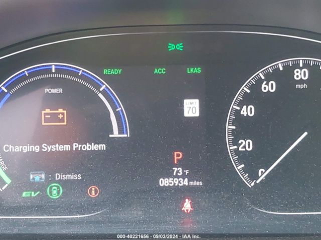 1HGCV3F54LA007696 Honda Accord Hybrid Ex-l