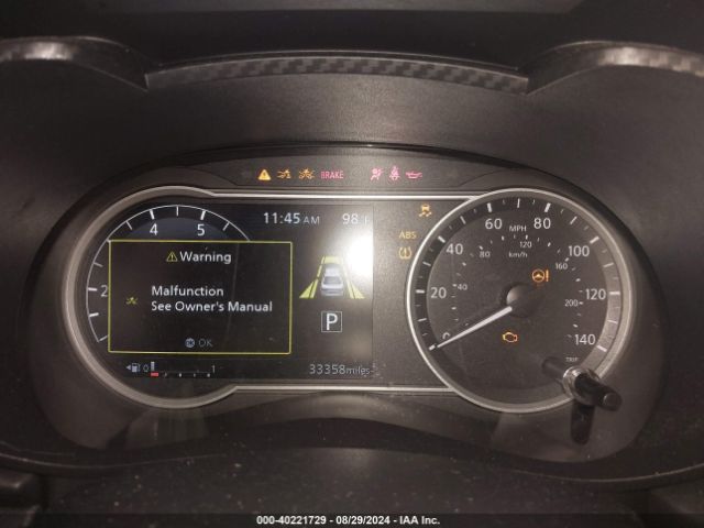 3N1CN8FV4ML922122 Nissan Versa Sr Xtronic Cvt