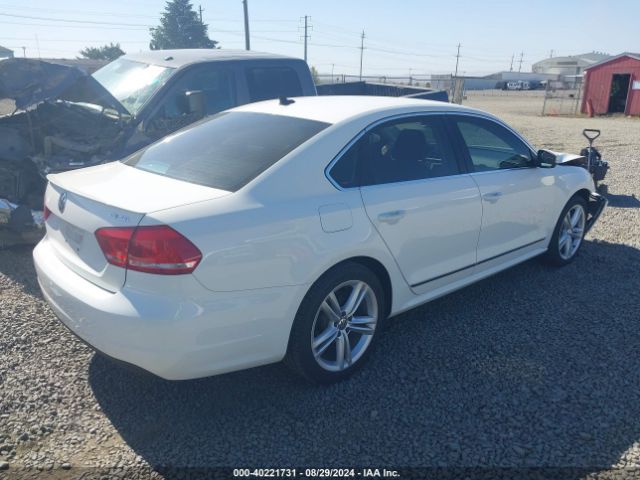 1VWCN7A39EC106076 Volkswagen Passat 2.0l Tdi Sel Premium