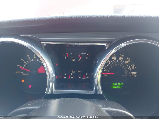 Продаж на аукціоні авто 2009 Ford Mustang Gt/gt Premium, vin: 1ZVHT82H995122705, номер лоту: 40221768
