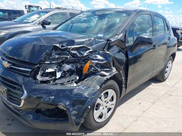 3GNCJKSB1JL189385 Chevrolet TRAX LS