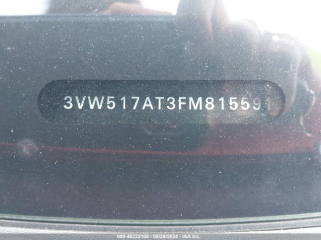 3VW517AT3FM815591 Volkswagen Beetle 1.8t