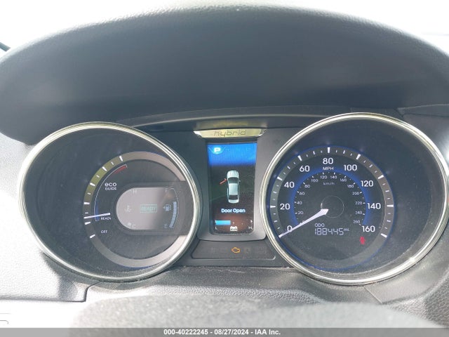 40222245 :رقم المزاد ، KMHEC4A47CA025462 vin ، 2012 Hyundai Sonata Hybrid مزاد بيع