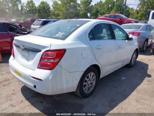 1G1JD5SBXH4101712 Chevrolet Sonic Lt Auto