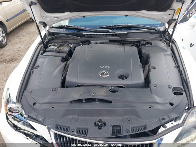 Aukcja sprzedaży 2012 Lexus Is 250, vin: JTHCF5C28C5057266, numer aukcji: 40222513