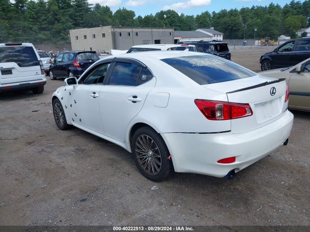Aukcja sprzedaży 2012 Lexus Is 250, vin: JTHCF5C28C5057266, numer aukcji: 40222513