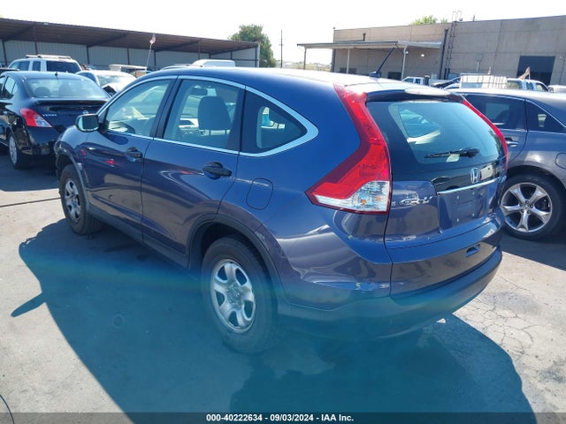 Продаж на аукціоні авто 2013 Honda Cr-v Lx, vin: 2HKRM4H31DH615330, номер лоту: 40222634