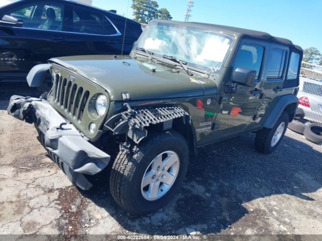 1C4BJWDG6GL142717 Jeep Wrangler Unlimited Sport