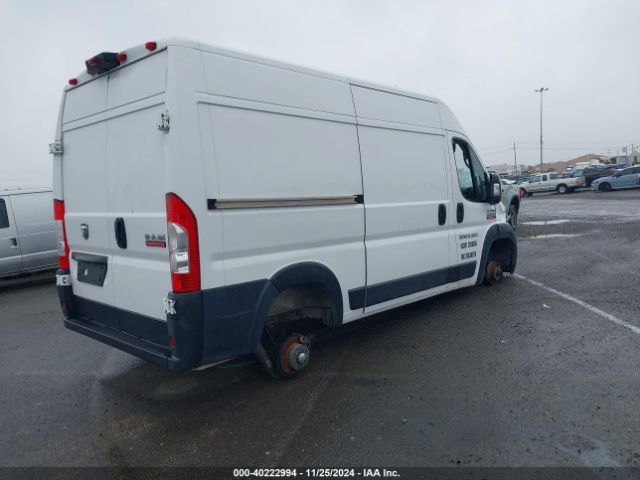 3C6TRVBG3LE114099 RAM Promaster 1500 High Roof 136 Wb