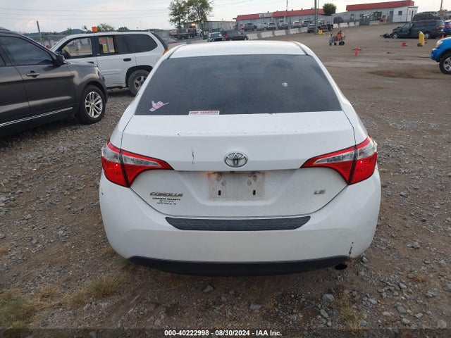 Toyota COROLLA LE 2016 5YFBURHE0GP506624 Image 16