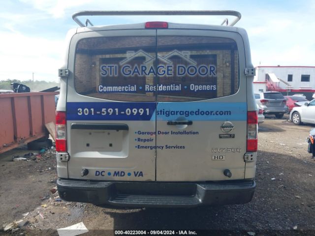 1N6BF0KY8FN801696 Nissan Nv Cargo Nv2500 Hd Sv V6