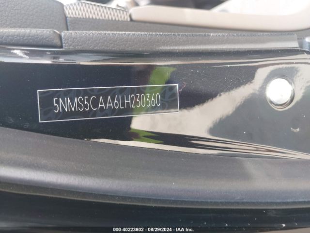 5NMS5CAA6LH230360 Hyundai Santa Fe Limited 2.0t