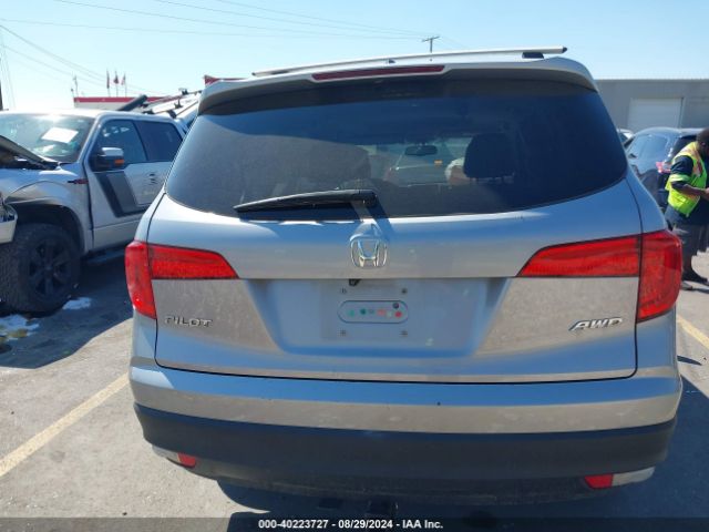 5FNYF6H51GB052382 Honda Pilot Ex-l