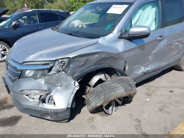 5FNYF6H51GB052382 Honda Pilot Ex-l