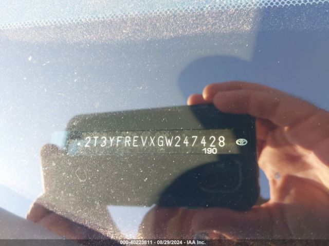 2T3YFREVXGW247428 Toyota Rav4 Limited