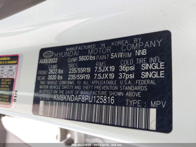 2023 HYUNDAI IONIQ 5 KM8KNDAF8PU125816 Photo 8