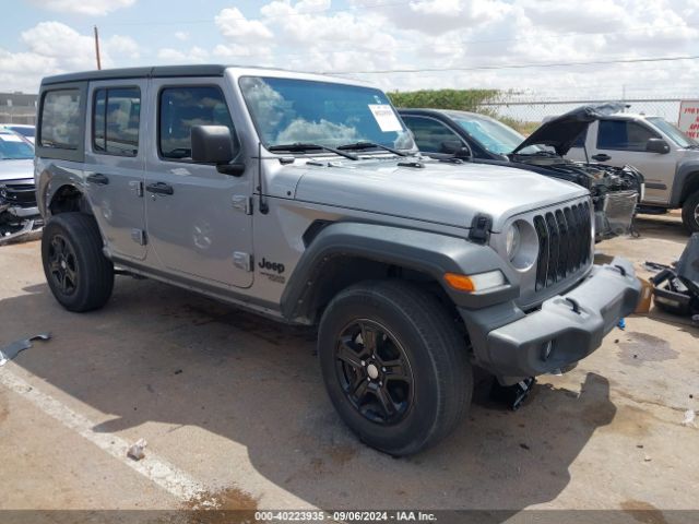 1C4HJXDN7MW743580 Jeep Wrangler Unlimited Sport S 4x4