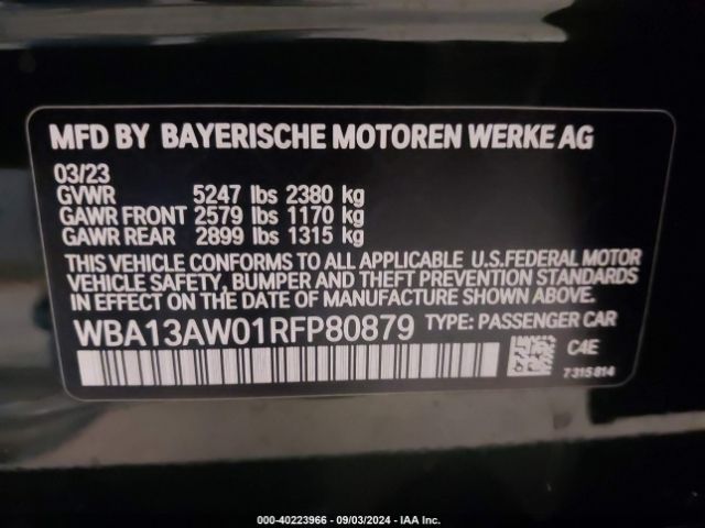 2024 BMW M440I GRAN COUPE WBA13AW01RFP80879 Photo 8