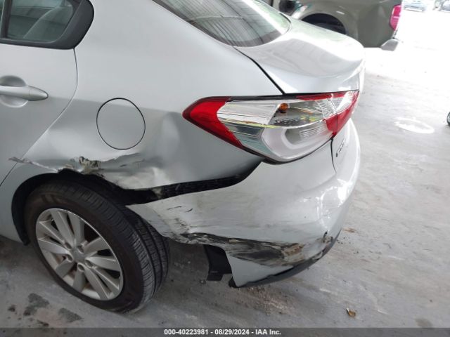 KNAFX4A62G5446628 KIA FORTE LX